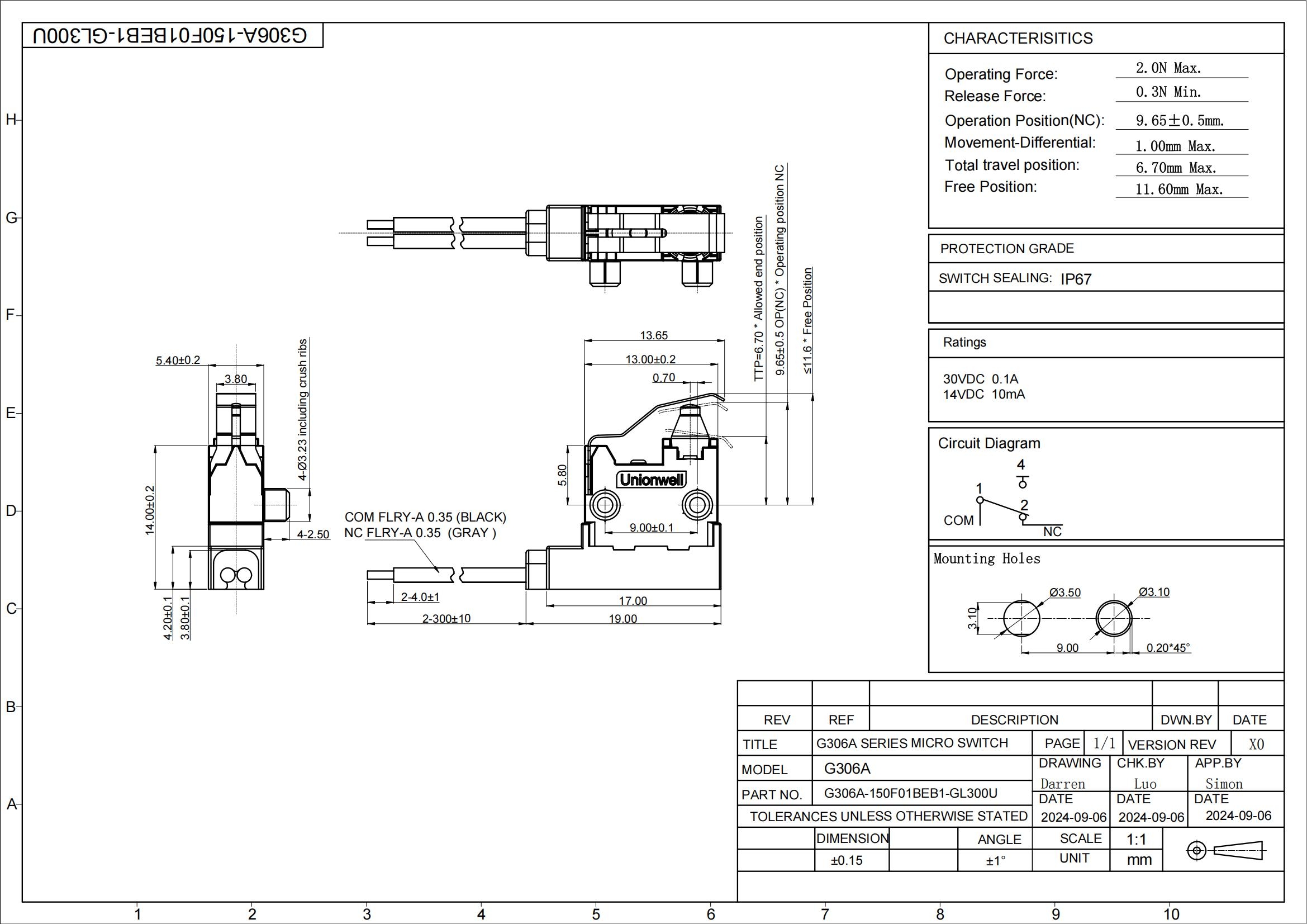 G306A Drawing