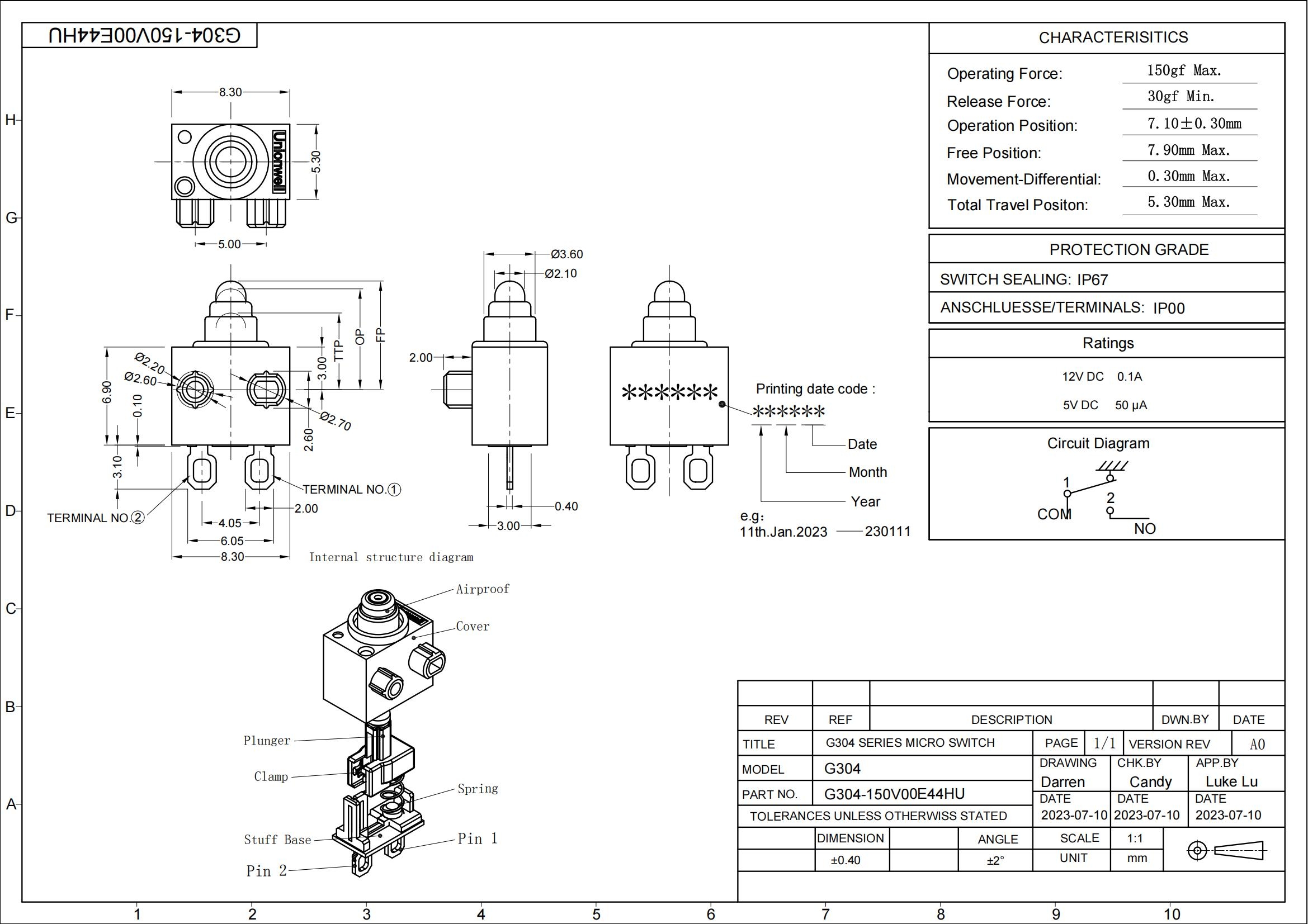 G304 Drawing