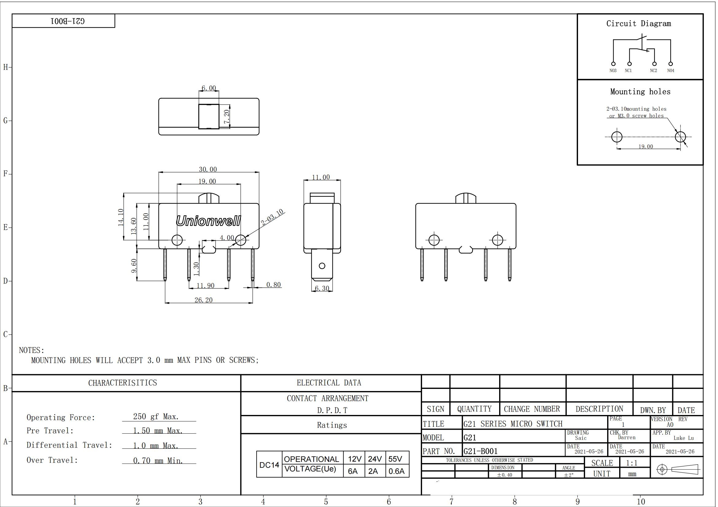 G21 Drawing