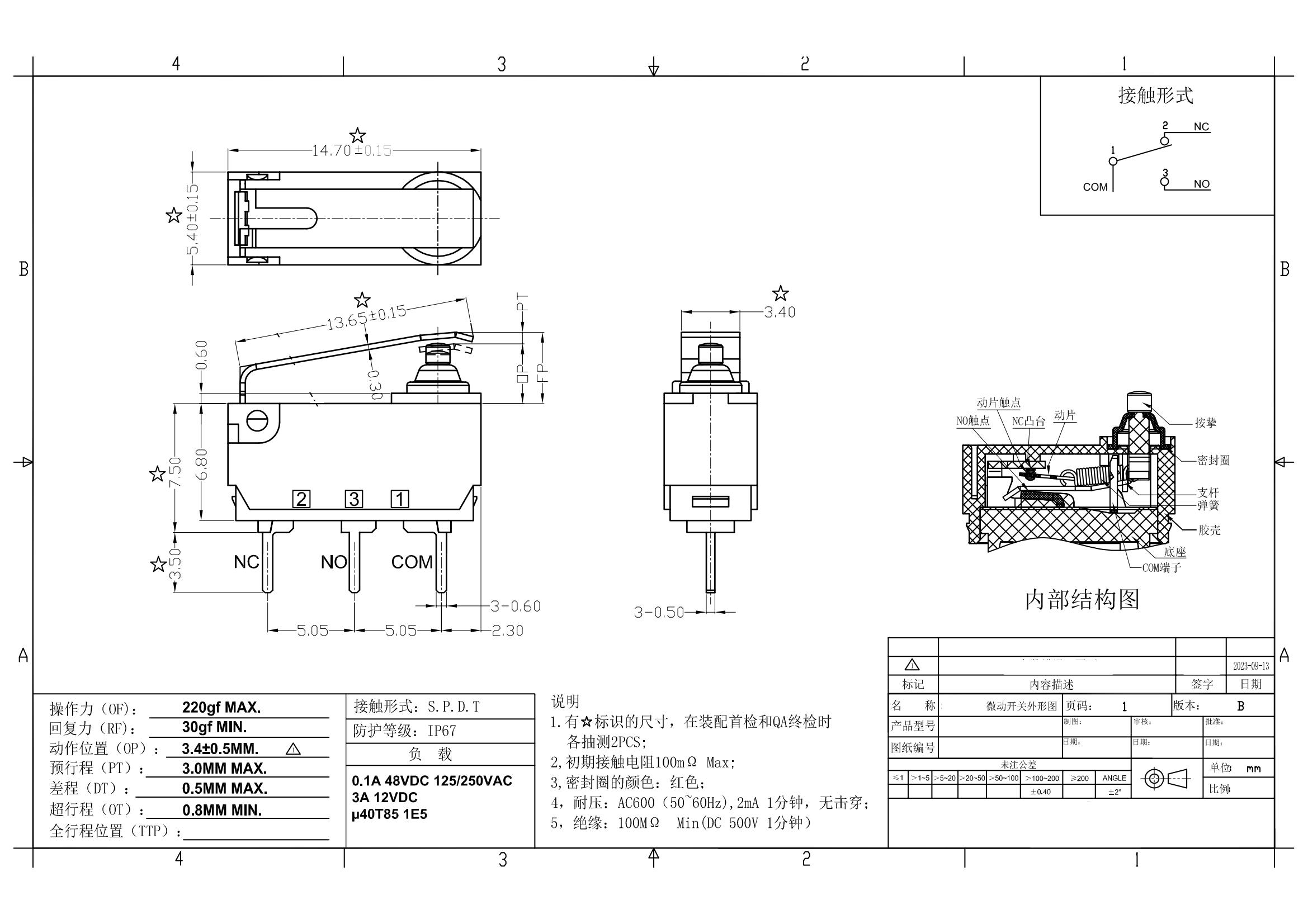 G3（A1型）Drawing