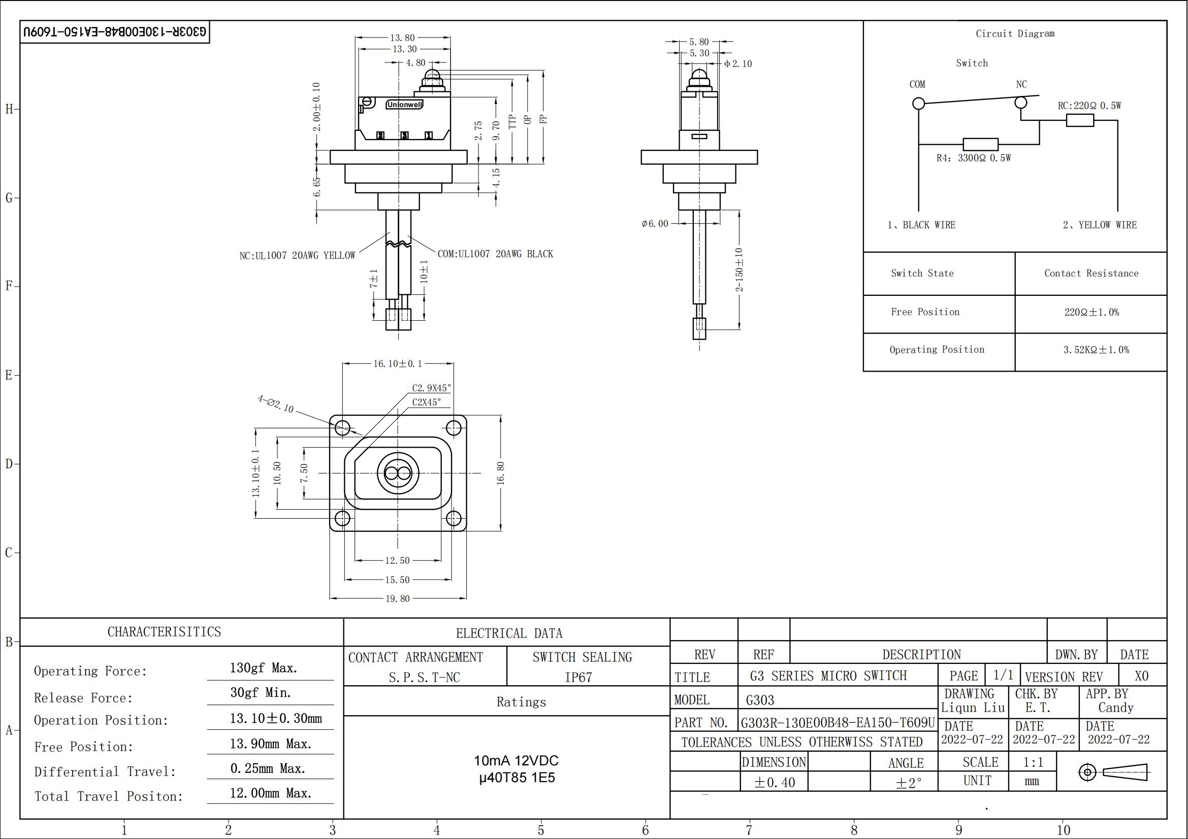 G303 Drawing