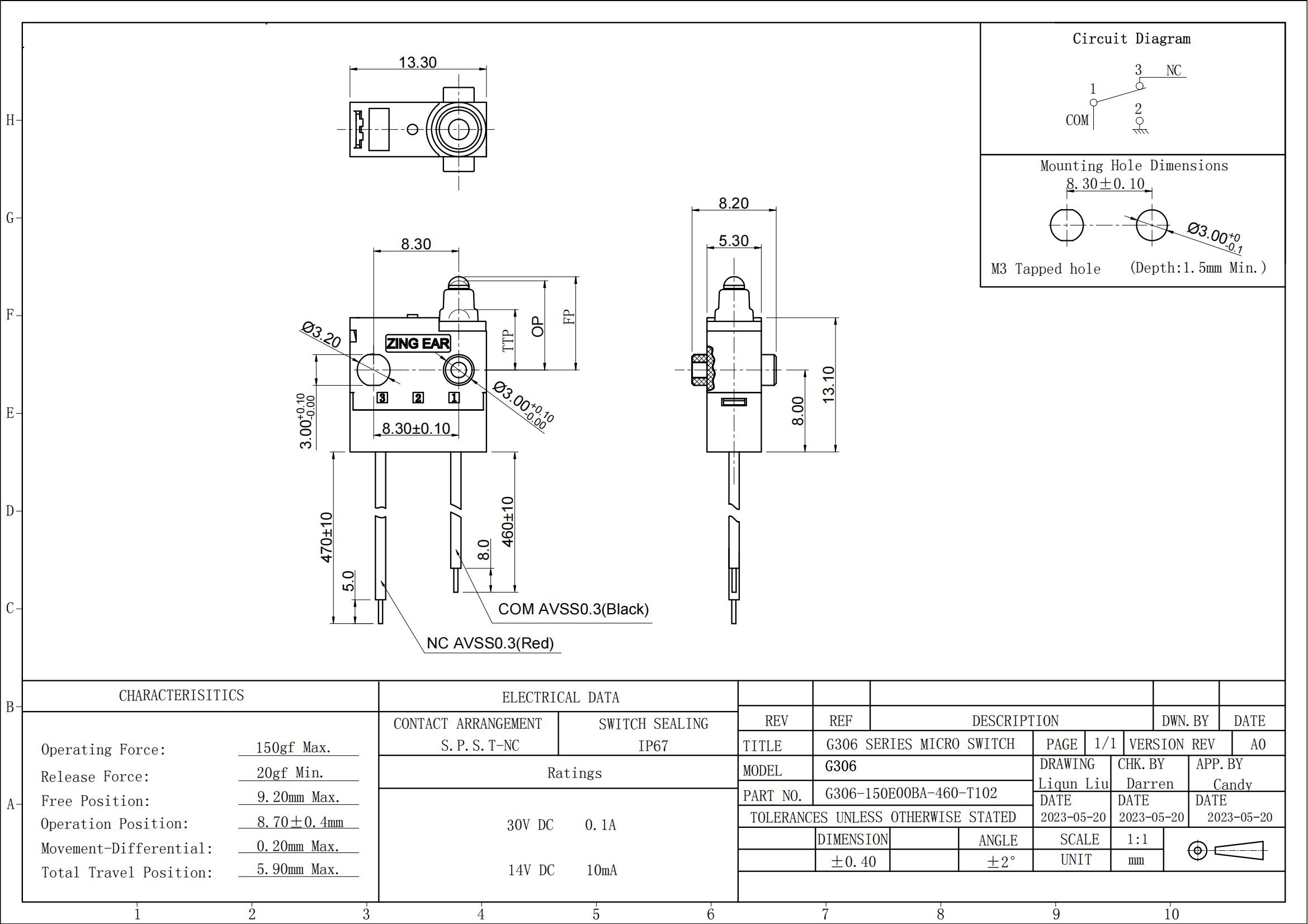 G306 Drawing