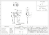 Car door lock bottom outlet belt positioning