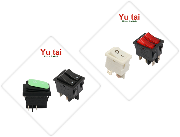 utilize rocker switches for Floor Scrubber