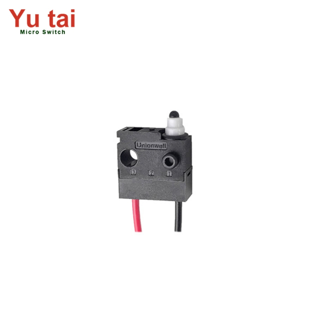 Car door lock bottom outlet belt positioning