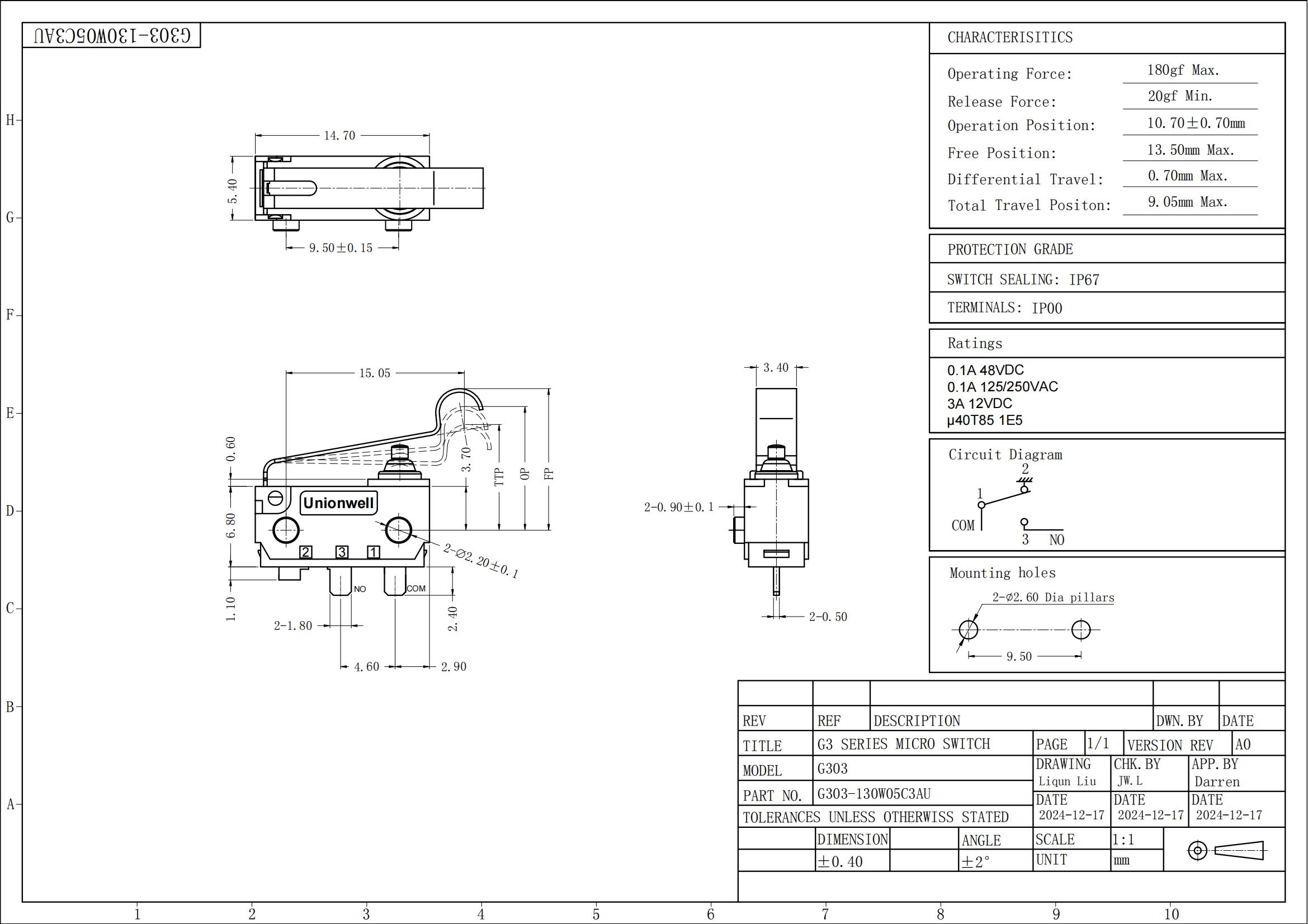 G303 Drawing