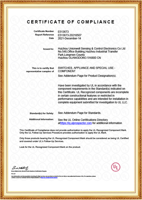 ul Certifications