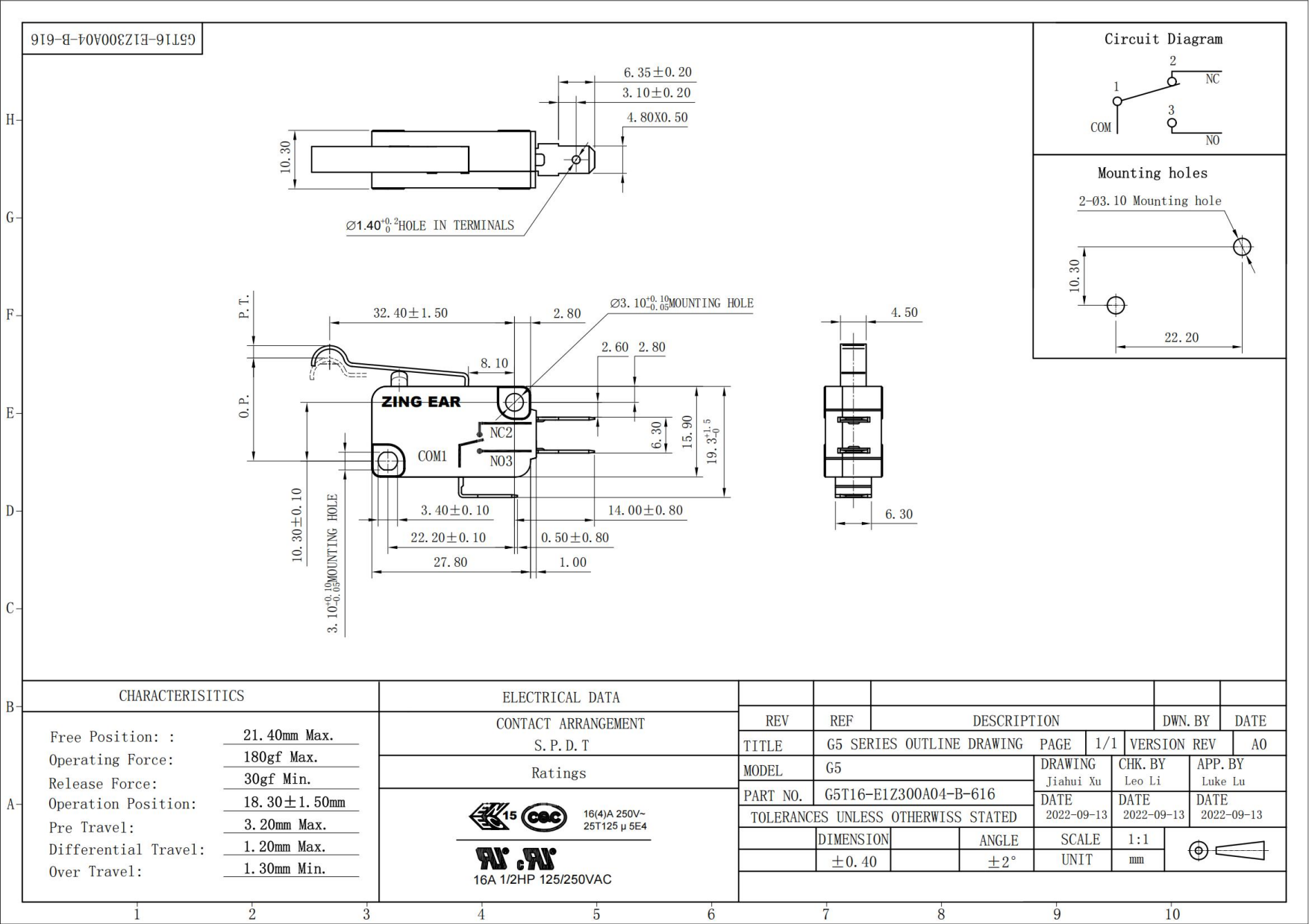 G5 Serious Micro Switch.20-1